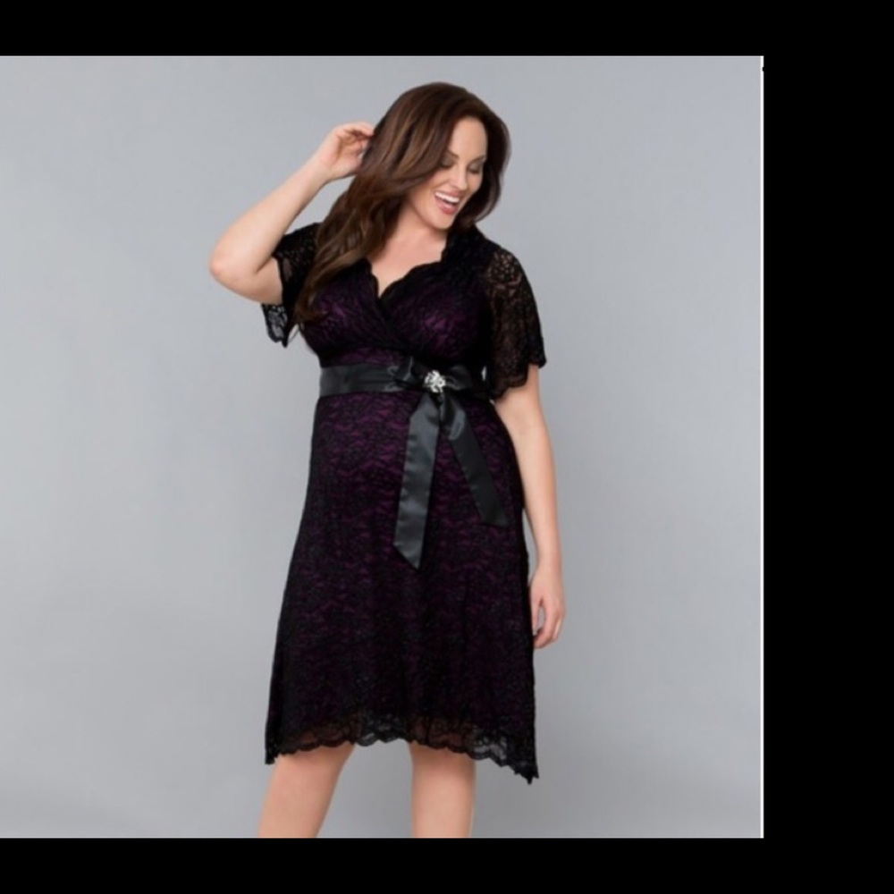 NWT Kiyonna Retro Glam Lace Dress for Lane Bryant